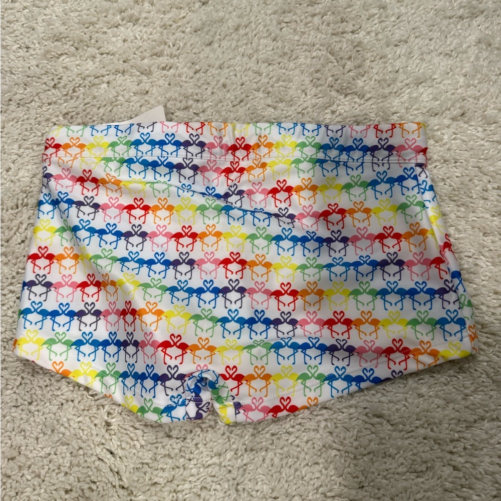 2xist Multicolor flamingo Pattern Shorts